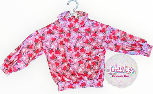 3T mock neck sweater