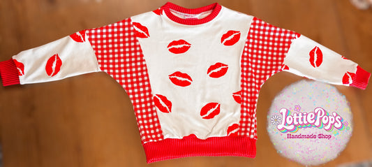 4T Color Blocked Selah sweater
