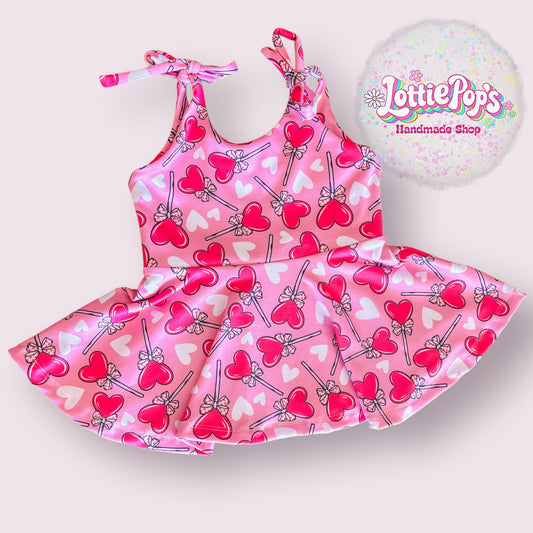 18-24m tie strap peplum